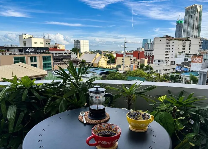 65 Inch Netflix Tv Bar Kitchen Skyline Terrace Apartamento