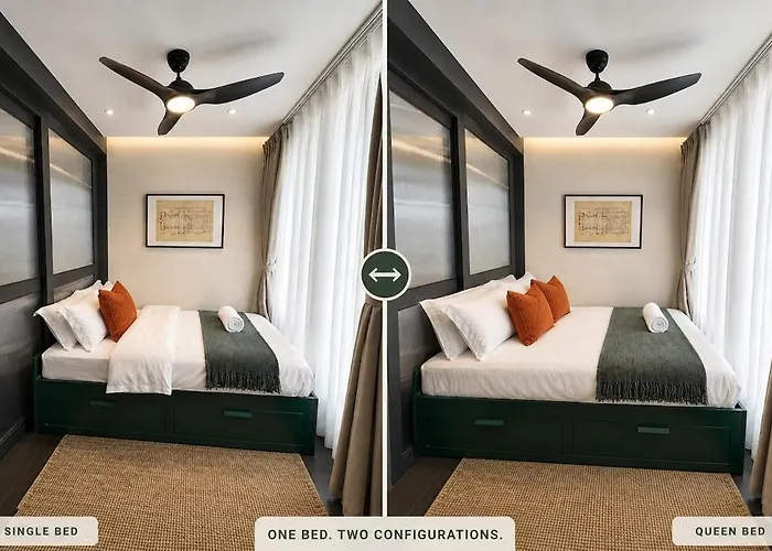 Apartamento 65 Inch Netflix Tv Bar Kitchen Skyline Terrace Manila