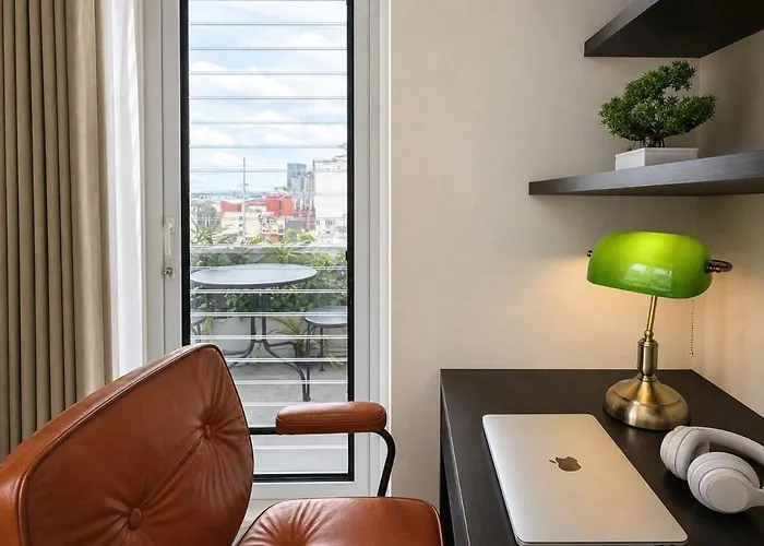 Apartamento 65 Inch Netflix Tv Bar Kitchen Skyline Terrace